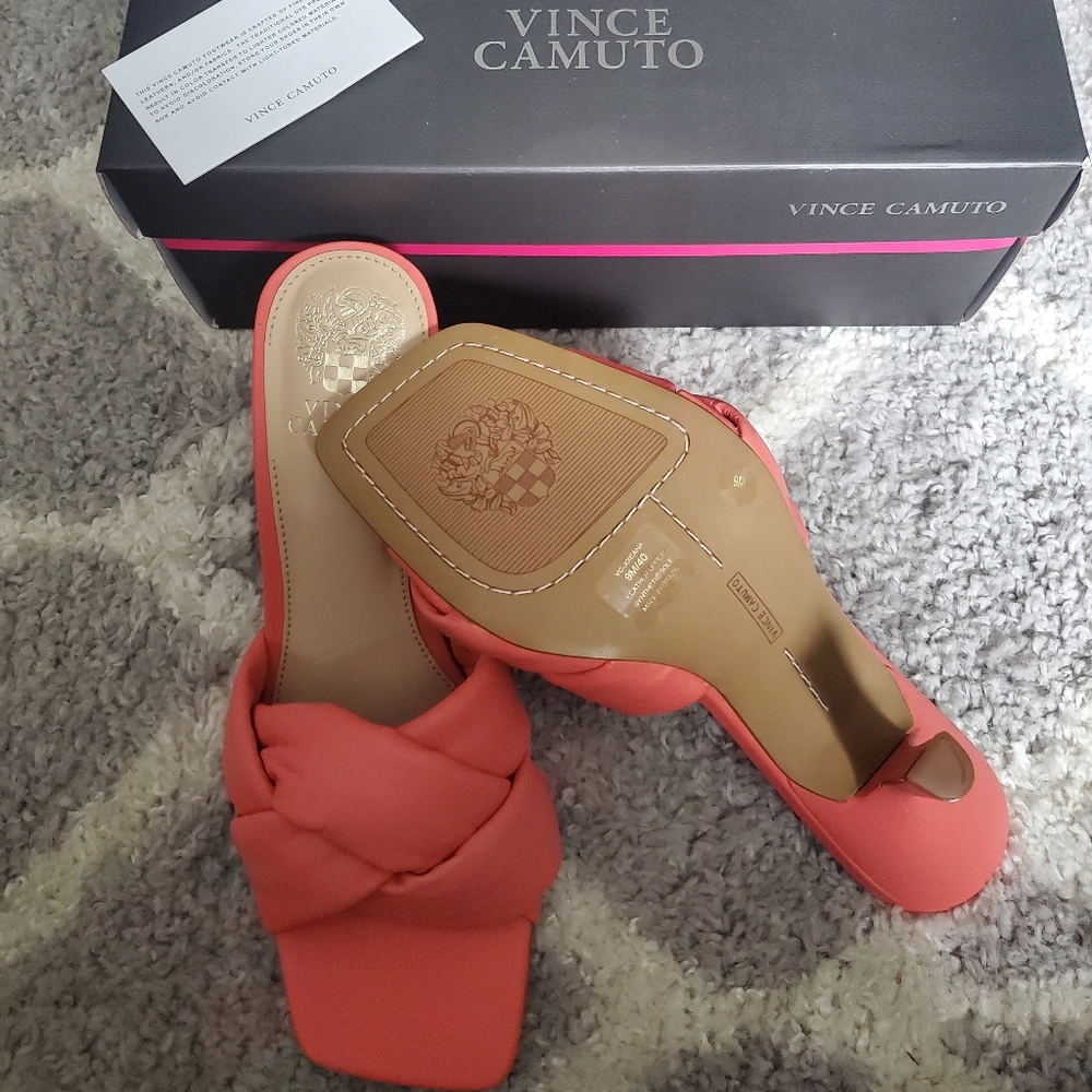 Vince Camuto coral sandal size 9 - Picture 4 of 7